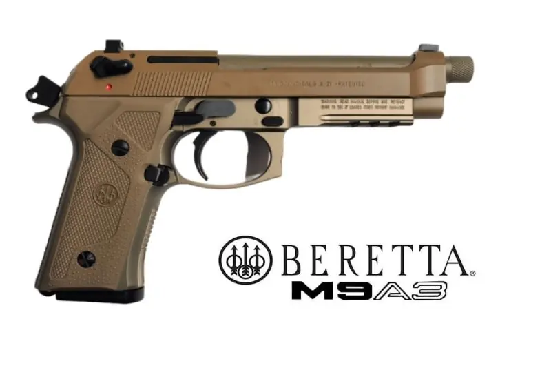 BERETTA M9A3 DESERT CAL. 9x21 SEMIAUTOMATICA USATA PARI AL NUOVO buellistore