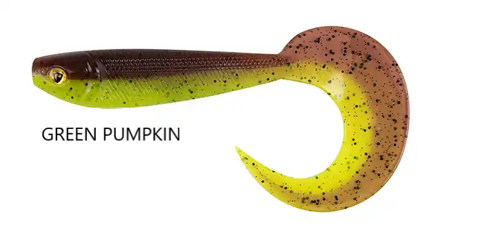 FOX RAGE - GRUB CON CODA ALTAMENTE ATTRATTIVA ULTRA UV PRO GREEN PUMPKIN