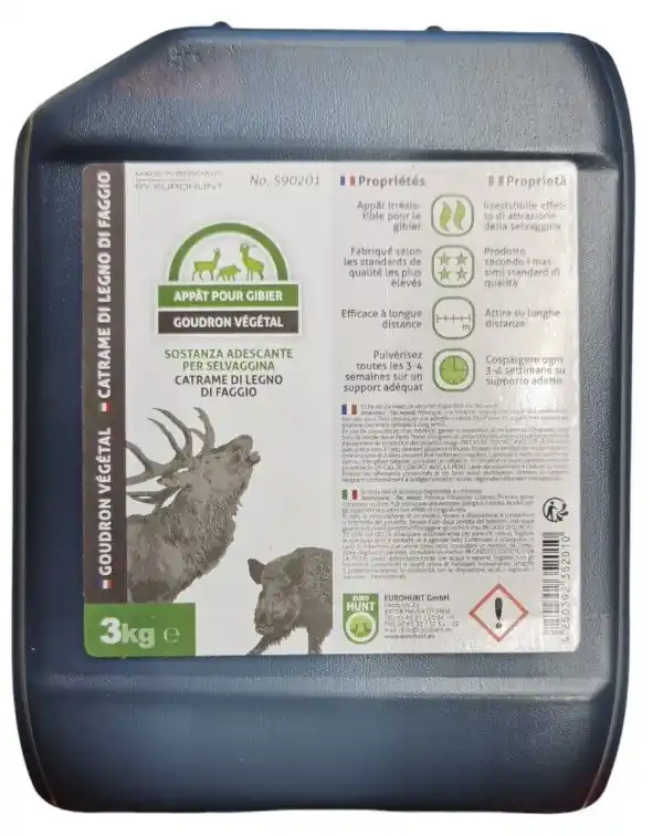 ATTRATTIVO CINGHIALI E CERVI - CATRAME VEGETALE 3Kg