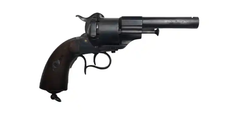 REVOLVER LEFAUCHEUX 1858 CAL. 12 MM A SPILLO USATO IN OTTIME CONDIZIONI buellistore