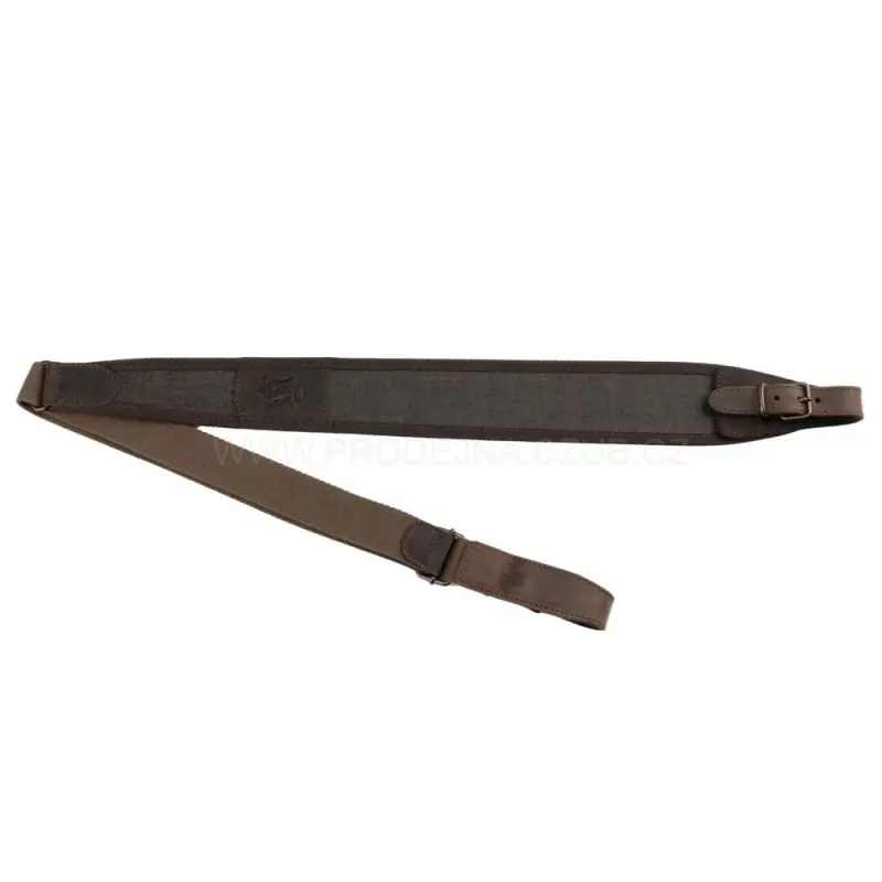 Bretella per carabina in tessuto Explorer ARTIPEL(MARRONE E NERA)larghezza 6cm buellistore
