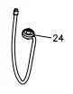 ESPLOSO N° 24 - 1489342 - BAIL WIRE- ARCHETTO - PENN SSVI7500 / SSVI10500 / SSVI9500 / SSVI8500 / SSVI5500 buellistore