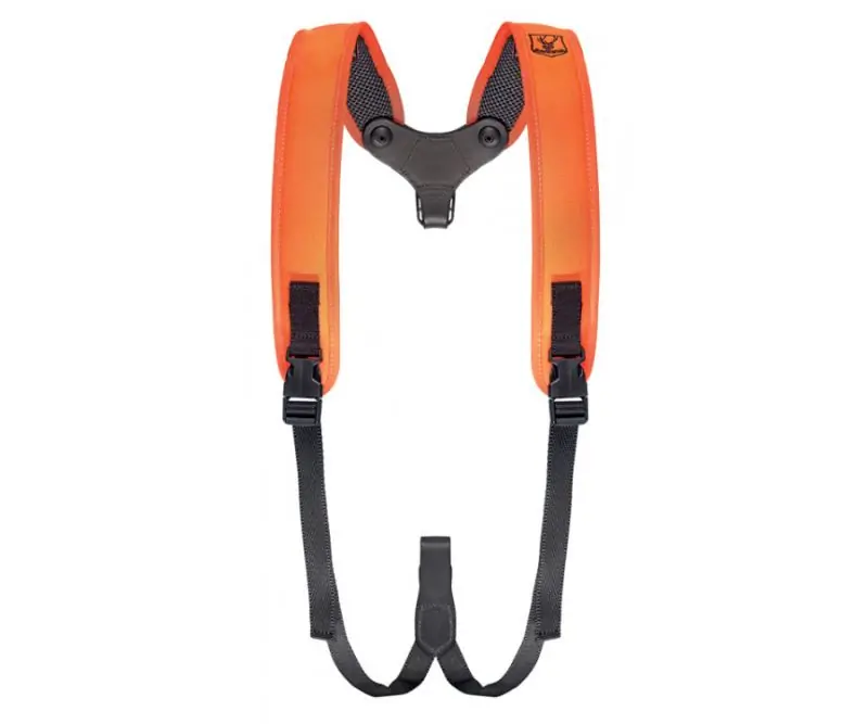 RISERVA - TRACOLLA DOPPIA PER FUCILE / CARABINE - IN CORDURA R2043 Arancio e nero buellistore