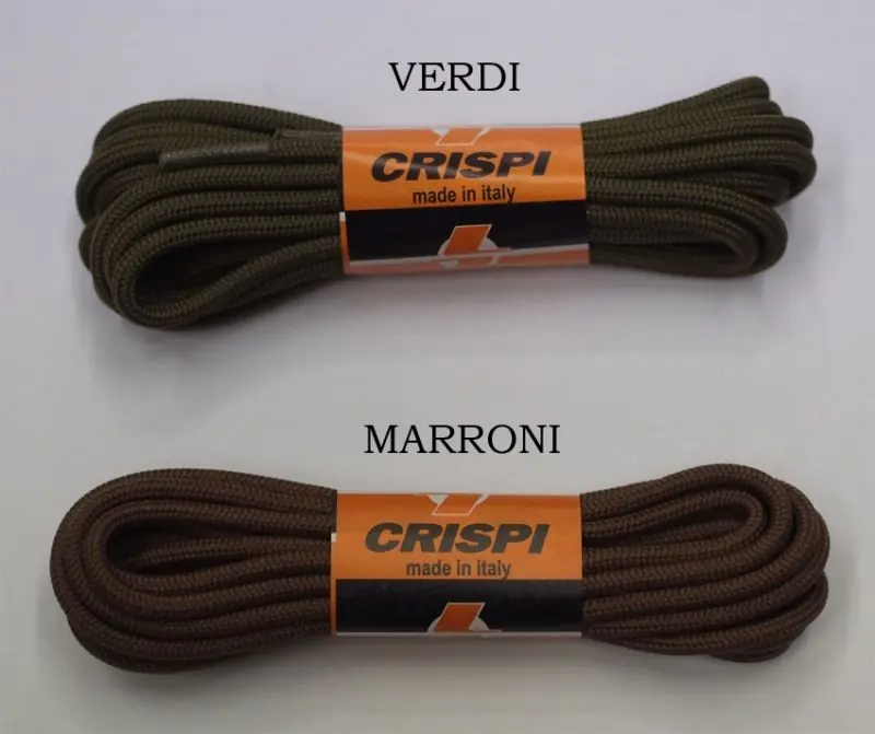 CRISPI LACCI SCARPONI VERDI - 200CM buellistore