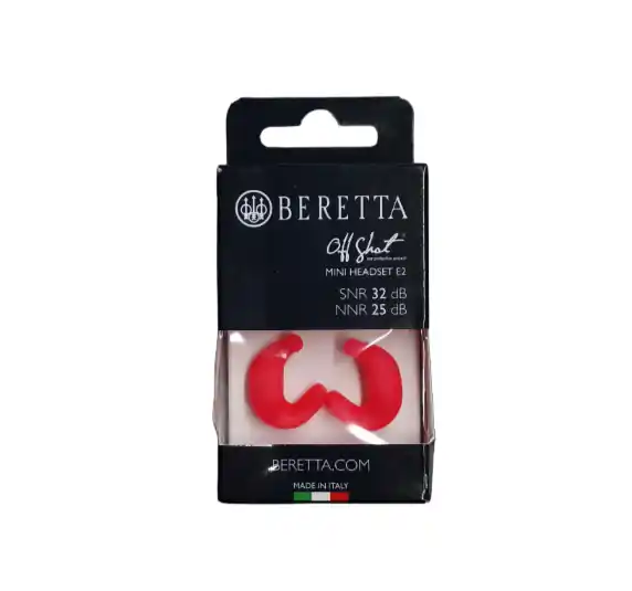BERETTA Auricolari Mini Headset E2 FUCHSIA FLUO buellistore