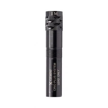 Strozzatore Gemini Ported +20 mm modello Crio Plus per fucili da caccia e da tiro Calibro 20.