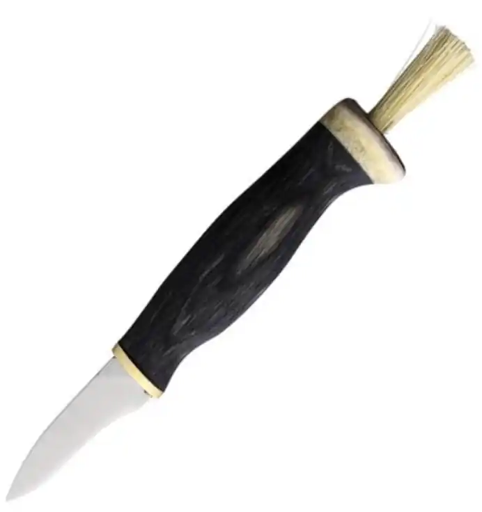 COLTELLO PER FUNGHI CON POMELLO IN CORNO DI RENNA - ARTIC LEGEND