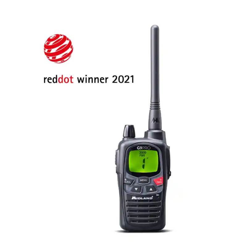 Midland G9 Pro Walkie Talkie - NERO OFFERTA SUL ACQUISTO DI DUE PEZZI buellistore
