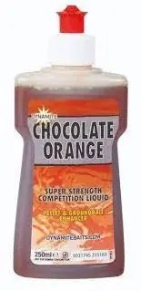 DYNAMITE PELLET & GROUNDBAIT ENHANCER CHOCOLATE ORANGE/ LIQUIDO ATTIRANTE - 250 ml buellistore