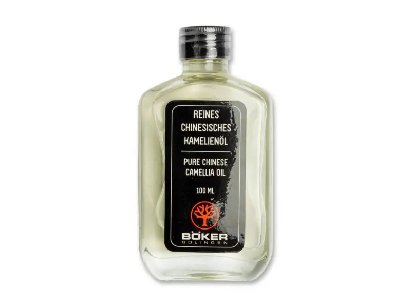 OLIO DI CAMELLIA PURO E INDORE PER AFFILARE COLTELLI - BOKER