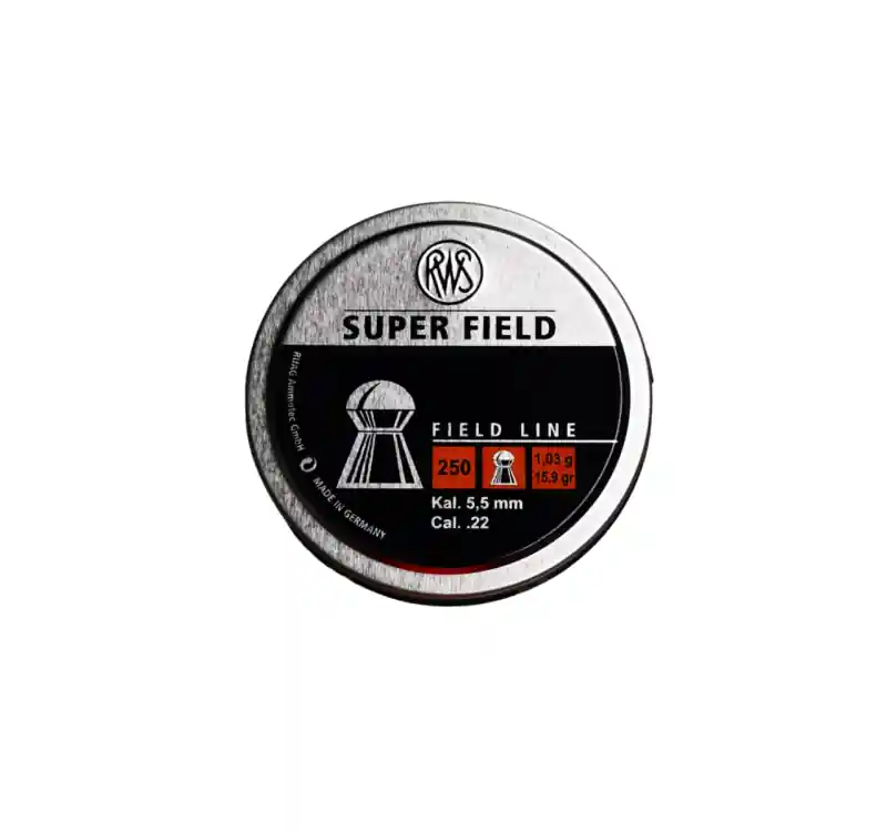 PALLINI RWS SUPERFIELD CAL. 5.51 PESO 1.03g - 250 PZ buellistore