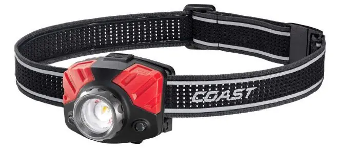 TORCIA FRONTALE RICARICABILE COAST - 1000 LUMEN - 158 MT