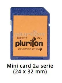 MINI CARD "2" STANDARD 10 CANTI N. 01