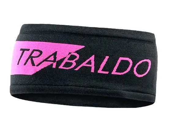 TRABALDO ROUND FASCETTA ELASTICIZZATA NERO/FUCSIA buellistore