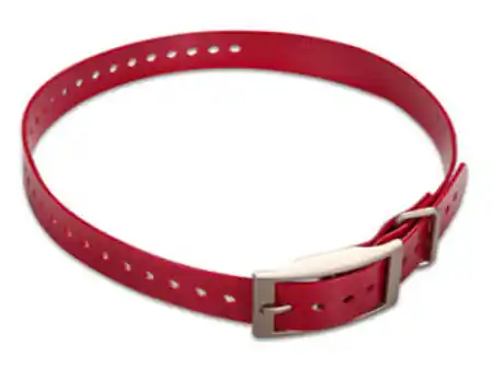 COLLARE IN BIOTHANE GARMIN DA 2.5CM COLORE ROSSO buellistore