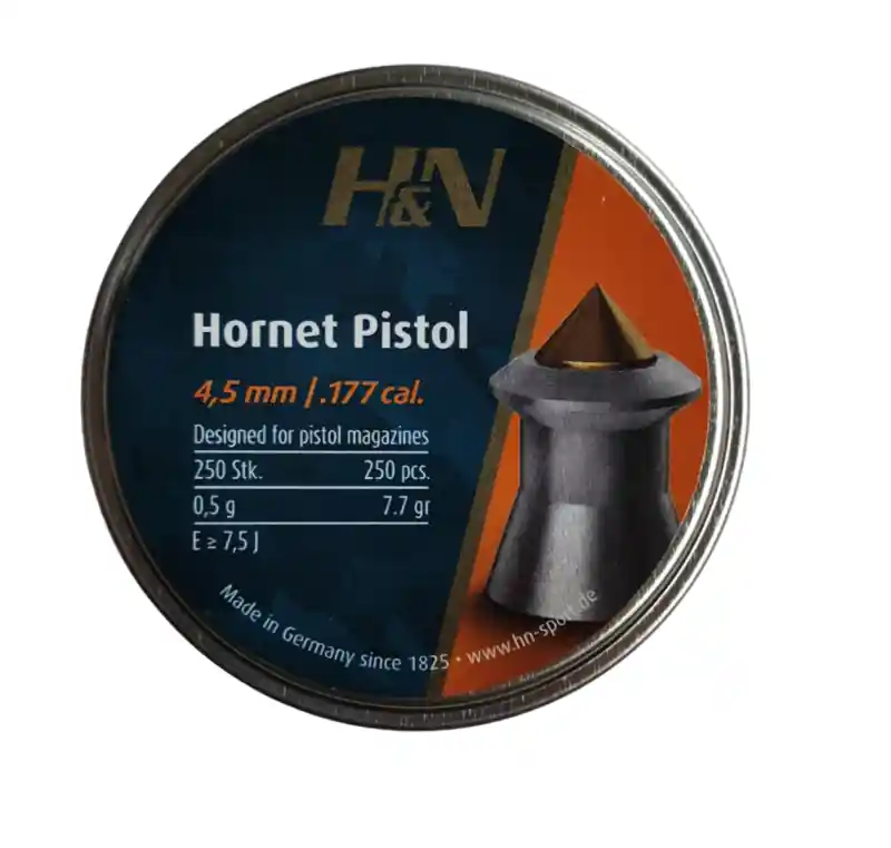 H&N DIABOLO HORNET PISTOL 4.50MM (250PZ)