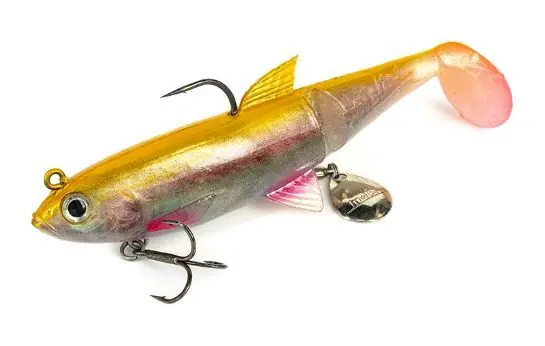MOLIX SHAD 140 - 636 LIVE ALBINO TROUT buellistore