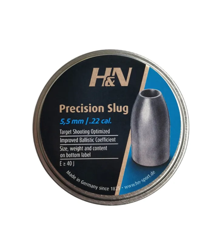 H&N DIABOLO PRECISION SLUG HP 5.5 MM.218-33GR-25J (150 PZ) buellistore