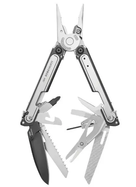 LEATHERMAN PINZE MULTIUSO ARC NERO E ARGENTO