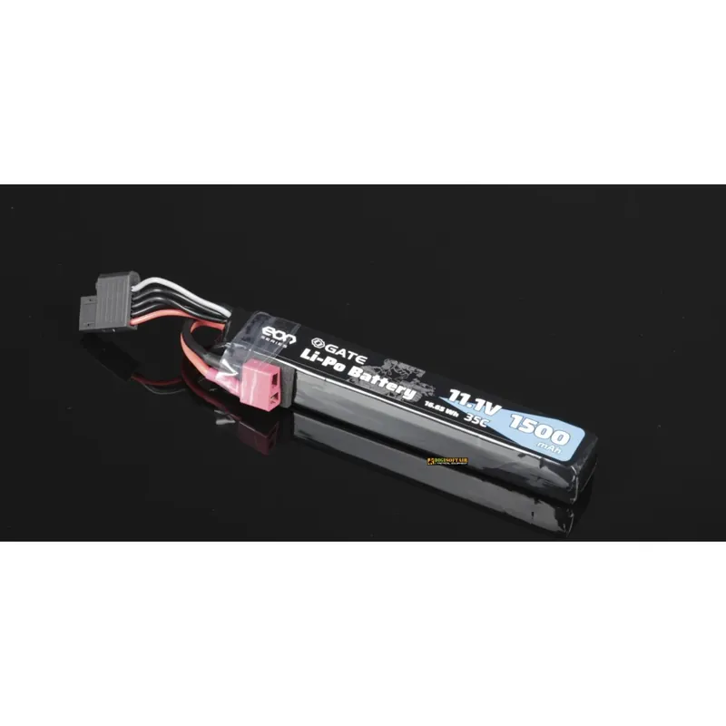 GATE EON Li-Po 1500 mAh 11.1V 35C T-Plug + G-Tech — Batteria AEG