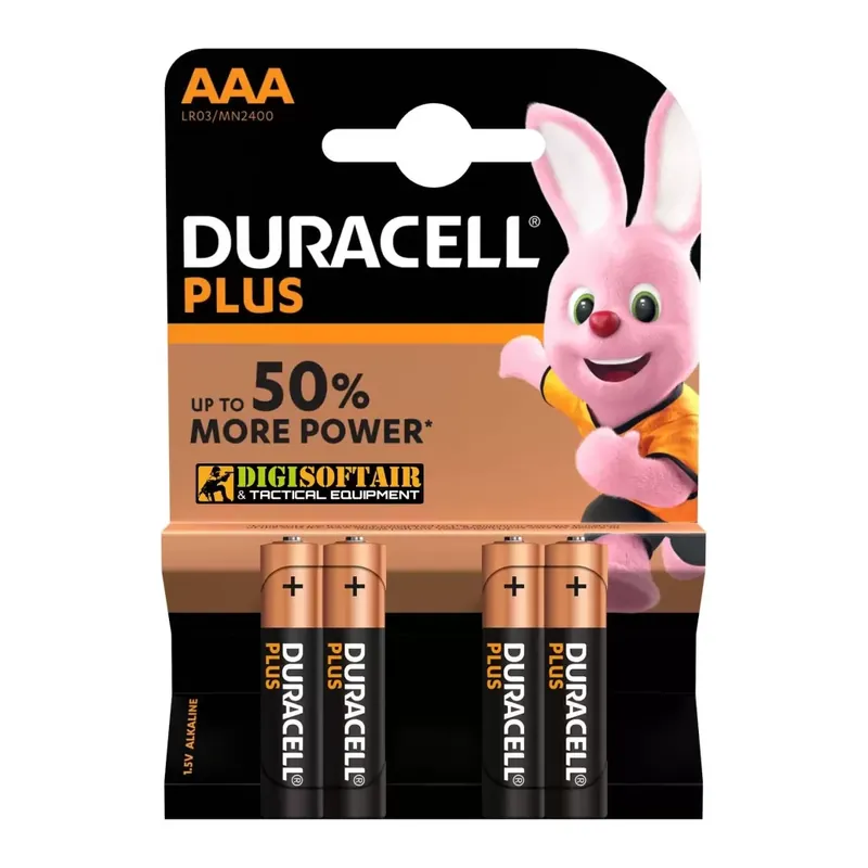 BATTERIA AAA MINI STILO PLUS POWER DURACELL
