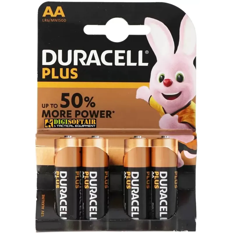 BATTERIE AA STILO PLUS POWER DURACELL