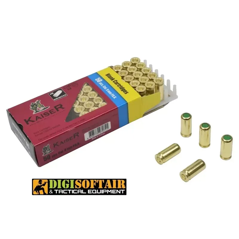 CARTUCCE A SALVE CAL 9mm Kaiser