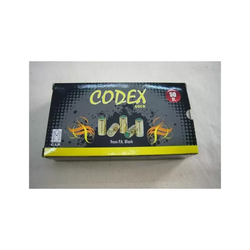 CARTUCCE CODEX A SALVE CAL. 9mm
