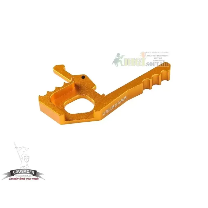 AMBIDEXTROUS TACTICAL CHARGING HANDLE LATCH GOLD crusader by VFC