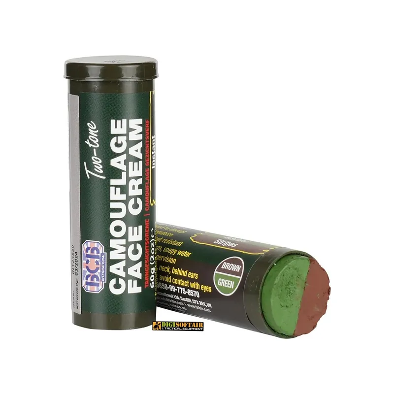 BCB Wesco stick trucco mimetico 2 colori — Verde e Marrone