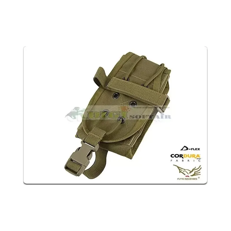 FLYYE Molle RAV MBITR Radio Pouch ranger green