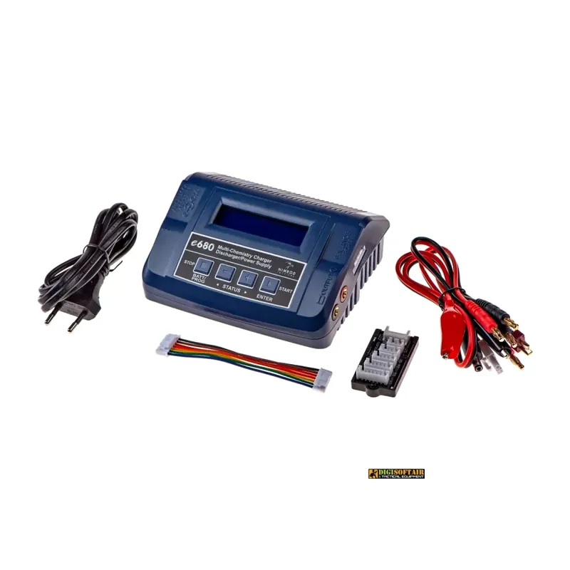 e680 Multi-Chemistry Charger Nimrod carica batterie professionale