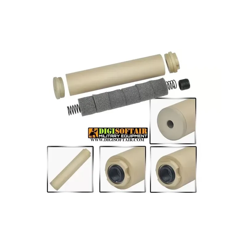FMA Silenziatore Octane 38X190.5mm DE