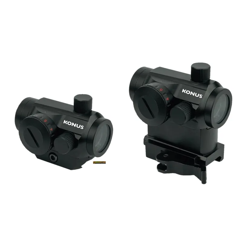 Konus Nuclear-QR 2 — Punto rosso 1×22 compatto Dual Mount