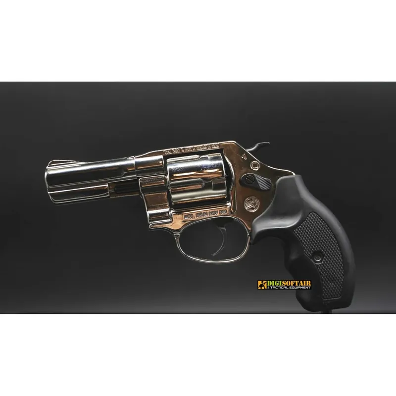 New 380 Bruni Nickel pistola a salve cal 380