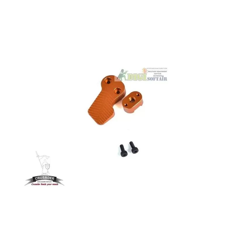 CRUSADER BY VFC M4 AEG MATCH MAGAZINE BUTTOM SET GOLD