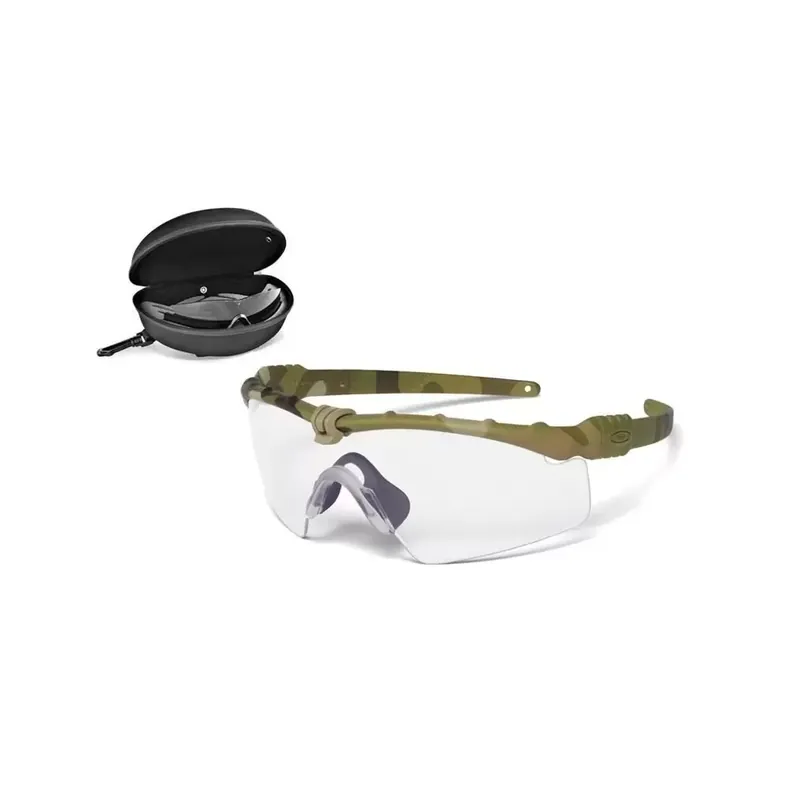Oakley SI Ballistic M Frame 3.0 Multicam Array Clear & Grey (doppia lente) occhiale balisticoocchiale balistico