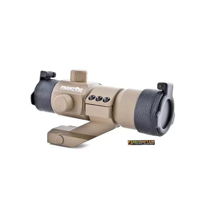 PHANTOM Tactical Red/Green Dot w/Angle Mount Desert M3012
