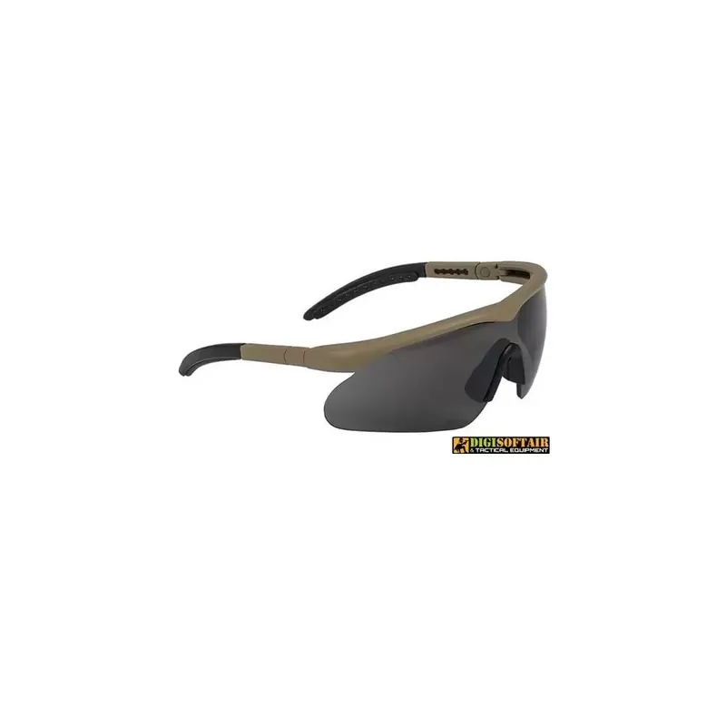 Occhiali Swiss Eye Raptor Coyote brown, set con 3 lenti