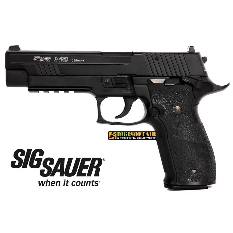 Sig sauer X-FIVE CO2 scarrellante nero Cybergun 280514