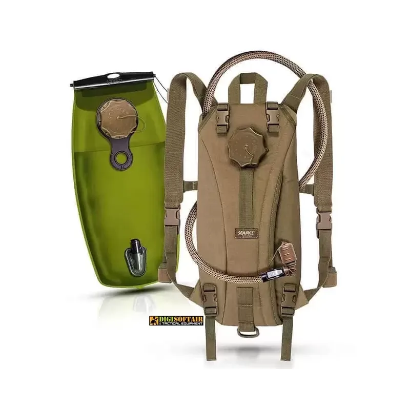 Tactical 3L Hydration Pack Coyote brown Source