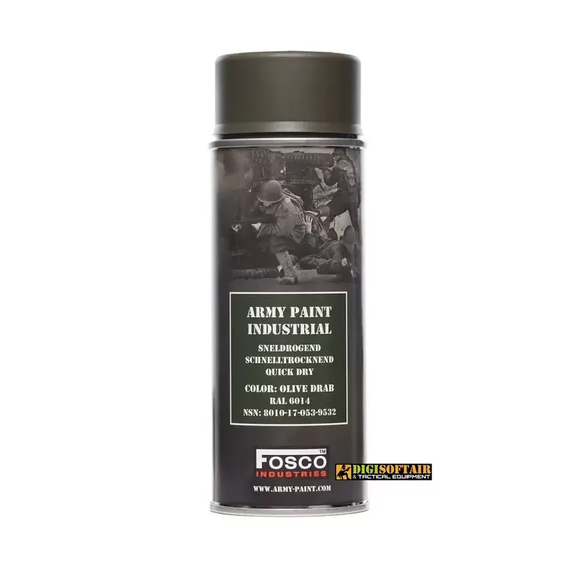 Vernice Olive Drab Fosco 400ml per armi