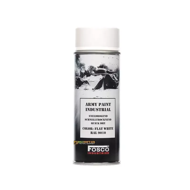 Vernice Bianca Fosco 400ml per armi
