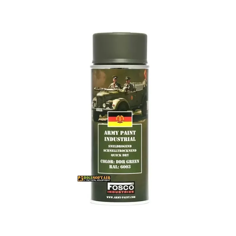 Vernice fosco DDR green 400ml per armi RAL 6003