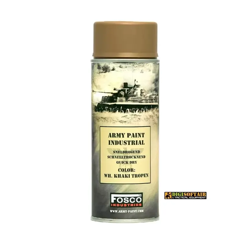 Vernice Khaki tropen Fosco 400ml per armi