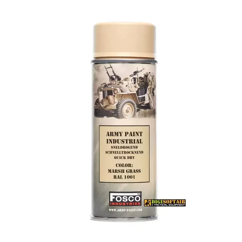 Vernice Marsh grass Fosco 400ml per armi