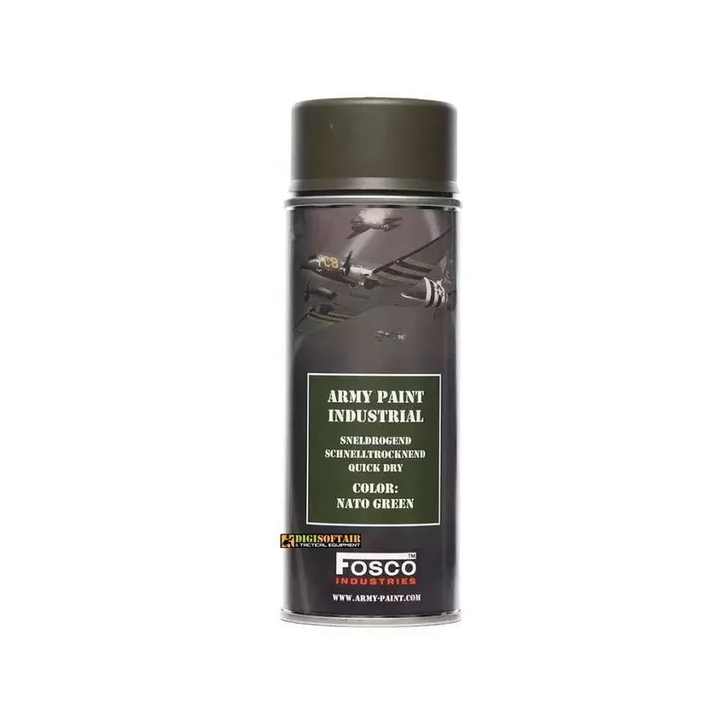 Vernice nato green 400ml per armi