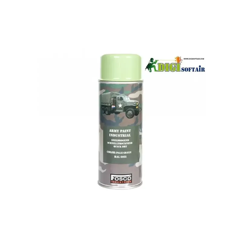 Vernice Pale green Fosco 400ml per armi RAL 6021