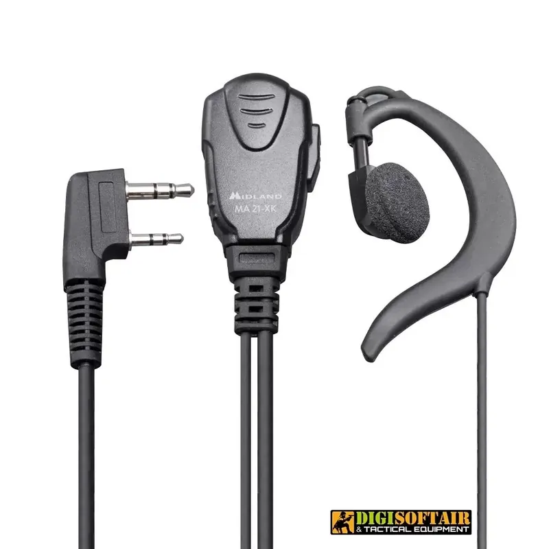 Mildland Auricolare radio connettore tipo Kenwood MA21 XK C709.06