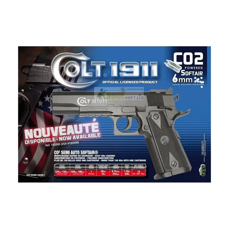 COLT 1911 MATCH CO2 cybergun 180306